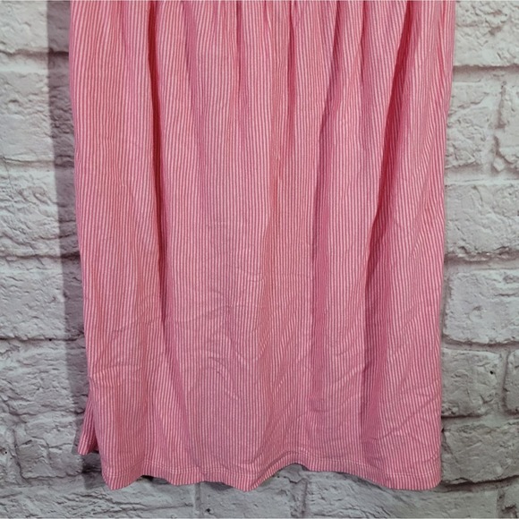 Lilly Pulitzer Pink Pin Stripe Strapless Tube Top Mini Dress - Picture 3 of 9